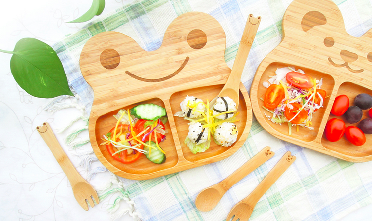 la-boos 純天然竹製兒童餐具