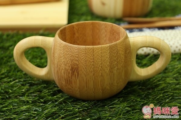 la-boos 竹製雙耳兒童學習杯