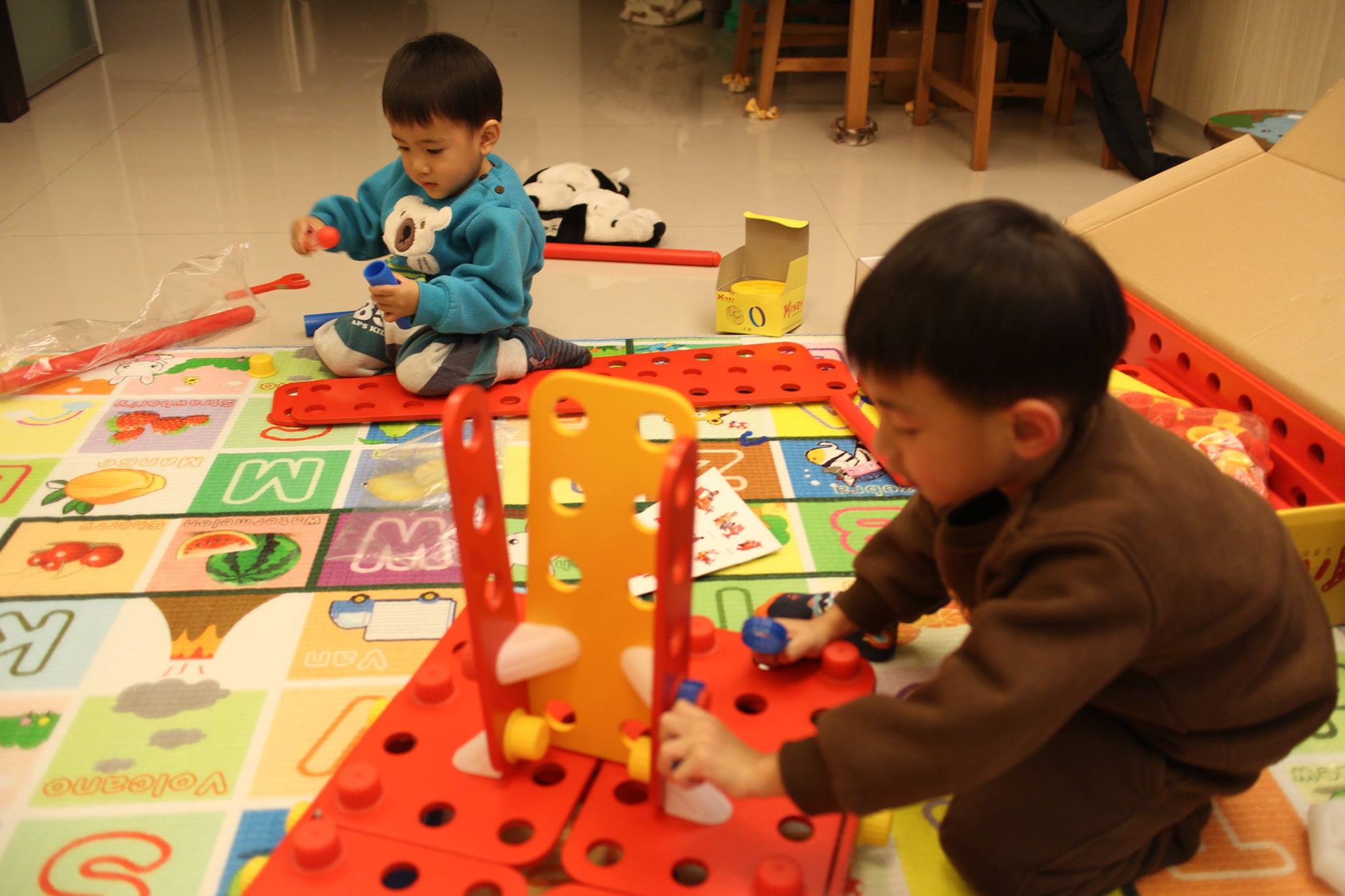 【免運費】 瑞典品牌 Mikey米琪建構式百變積木 質感無毒實木