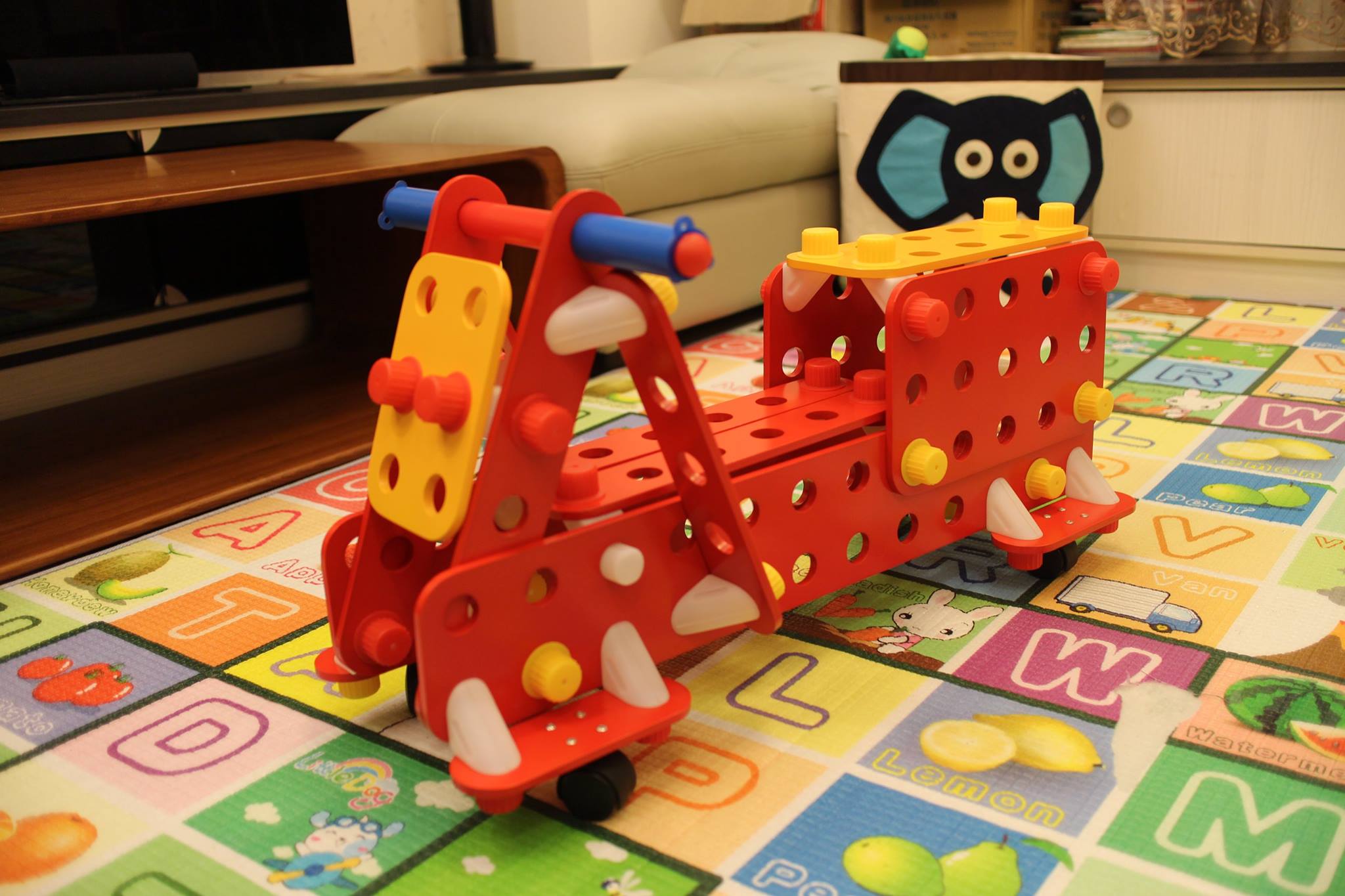 【免運費】 瑞典品牌 Mikey米琪建構式百變積木 質感無毒實木