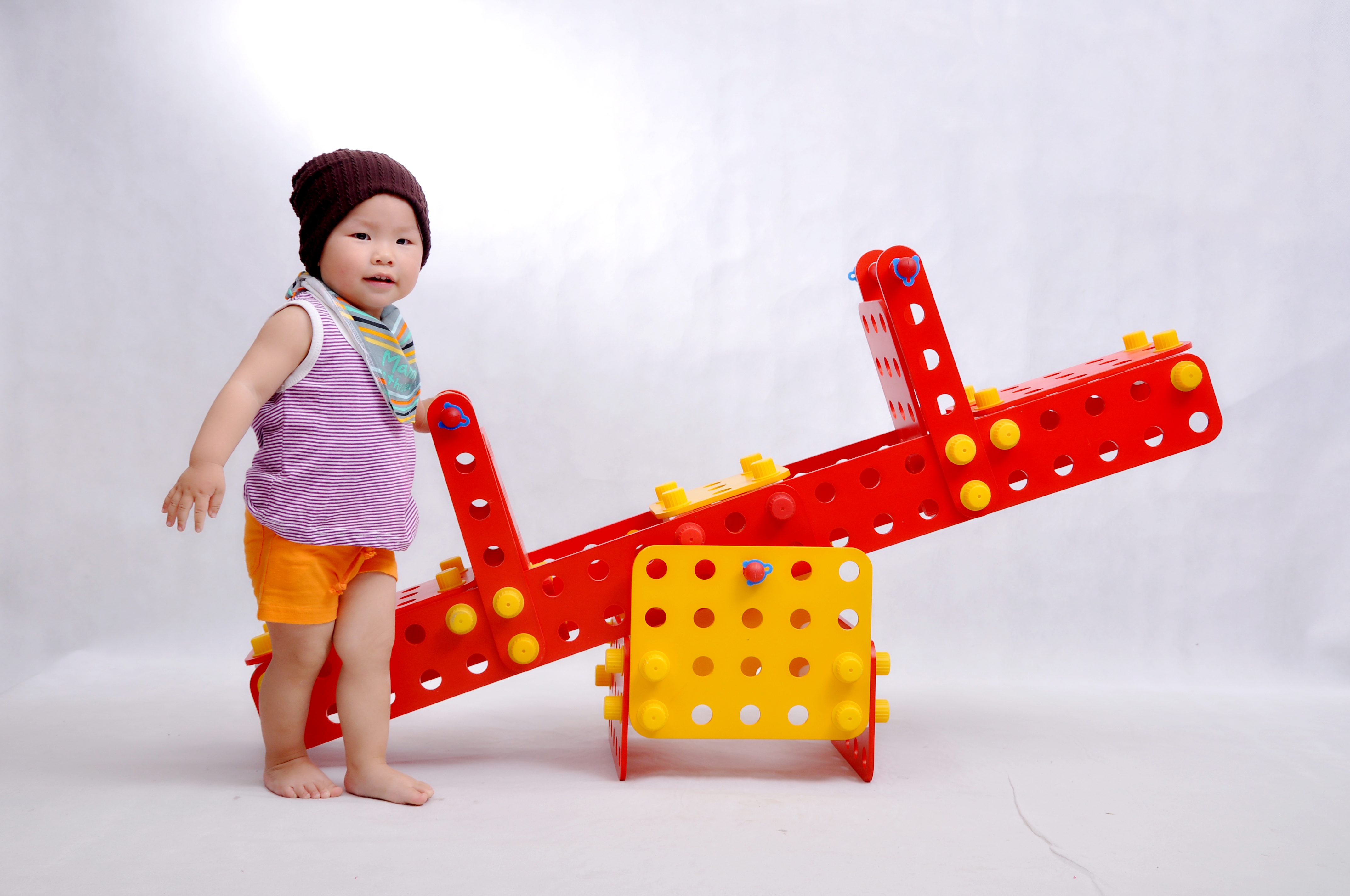 【免運費】 瑞典品牌 Mikey米琪建構式百變積木 質感無毒實木