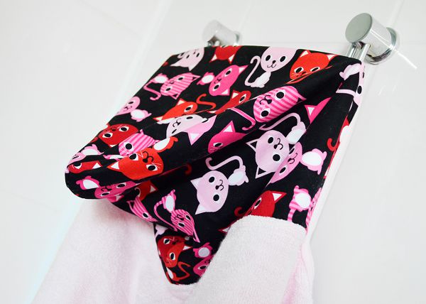 100%竹漿纖維連帽時尚浴巾