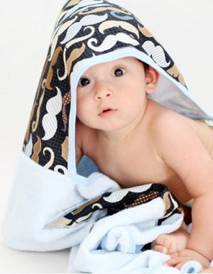 100%竹漿纖維連帽時尚浴巾