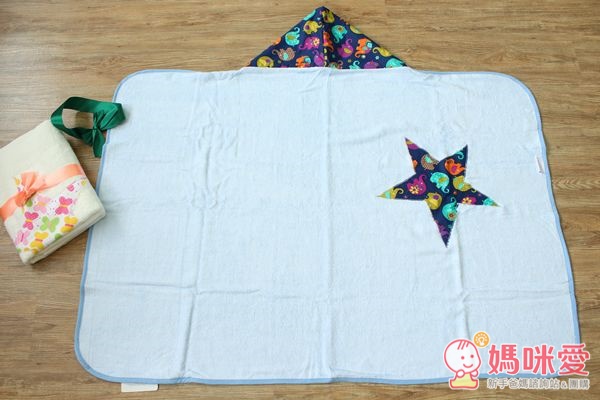 100%竹漿纖維連帽時尚浴巾