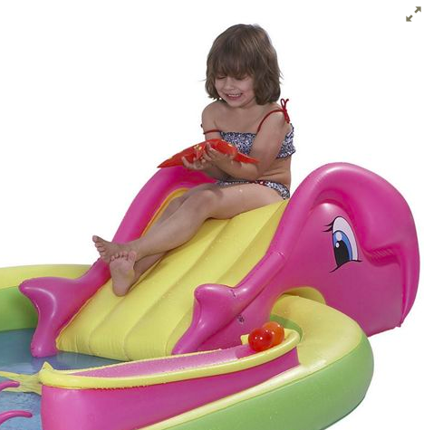 【預購團】☀夏日玩水真有趣☀ 滑梯戲水池 / 造型戲水池 / 熱帶魚游泳圈 家裡就是水上遊樂園