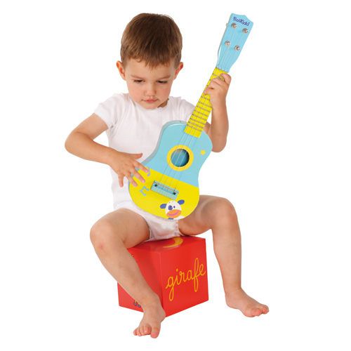 【法國 Boikido】木頭音樂玩具 ♫ FUN 心演奏幸福樂章 ❤ 鐵琴/花鈴鼓/小吉他