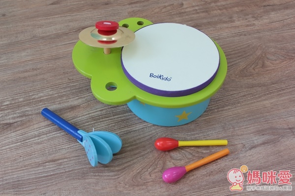 【法國 Boikido】木頭音樂玩具 ♫ FUN 心演奏幸福樂章 ❤ 鐵琴/花鈴鼓/小吉他