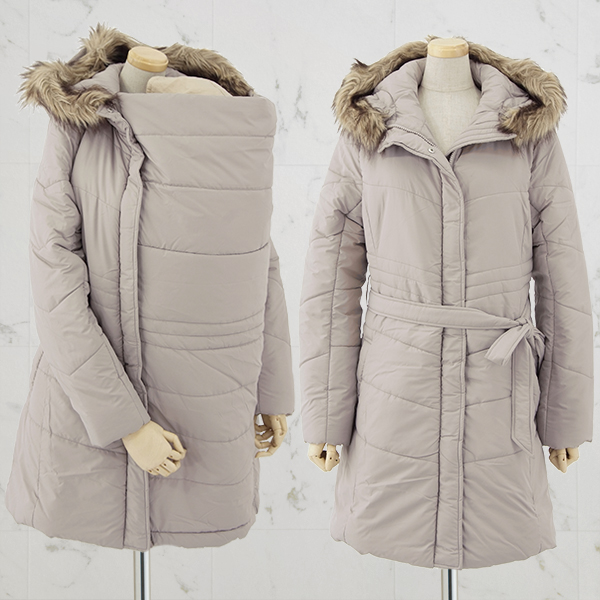 日本設計 孕媽咪 / 背巾媽咪 / 時尚媽咪「3WAY擴充式」保暖防風外套