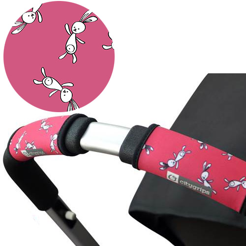 《美國CityGrips》實用&時尚 推車把手套 / 《日本迪士尼》360度旋轉嬰兒推車掛勾