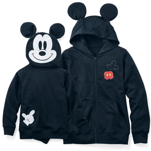 【預購團】日本千趣會 超人氣迪士尼人物 春季薄棉 連帽外套 / 擁抱款T-shirt(親子裝)