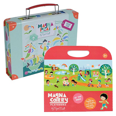 走到哪玩到哪《澳洲Tiger Tribe》外出玩具組：帶出趣木頭玩具 / 工程車系列 / 磁鐵盒