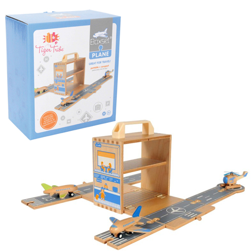 走到哪玩到哪《澳洲Tiger Tribe》外出玩具組：帶出趣木頭玩具 / 工程車系列 / 磁鐵盒