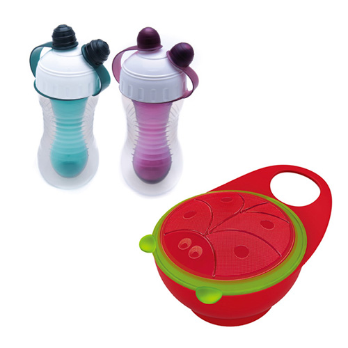 英國嬰幼兒品牌Brother Max》進餐餵食組 / 雙層冷飲壺 / 奶粉分裝盒