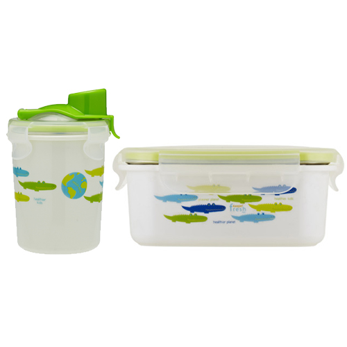 《美國 innobaby 不鏽鋼餐具》車車餐盤組 /  不鏽鋼餐具  / 固齒器