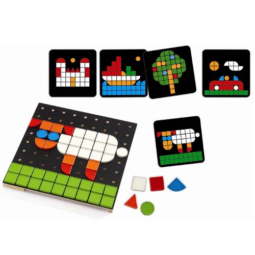 《法國DJECO》培養美學 質感木製拼圖 / 益智玩具