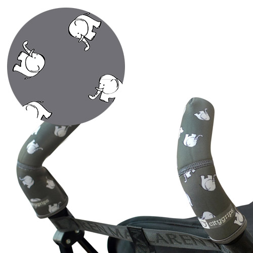 《美國CityGrips》實用&時尚 推車把手套 / 《日本迪士尼》360度旋轉嬰兒推車掛勾