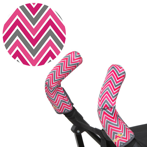 《美國CityGrips》實用&時尚 推車把手套 / 《日本迪士尼》360度旋轉嬰兒推車掛勾