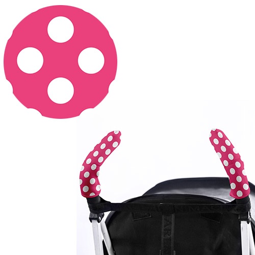 《美國CityGrips》實用&時尚 推車把手套 / 《日本迪士尼》360度旋轉嬰兒推車掛勾