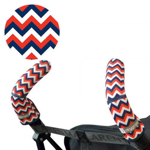 《美國CityGrips》實用&時尚 推車把手套 / 《日本迪士尼》360度旋轉嬰兒推車掛勾