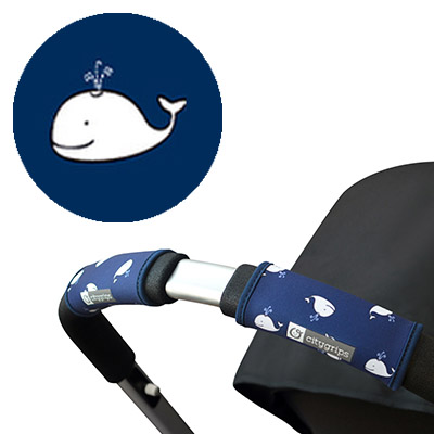 《美國CityGrips》實用&時尚 推車把手套 / 《日本迪士尼》360度旋轉嬰兒推車掛勾