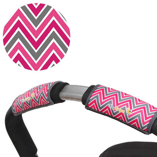 《美國CityGrips》實用&時尚 推車把手套 / 《日本迪士尼》360度旋轉嬰兒推車掛勾