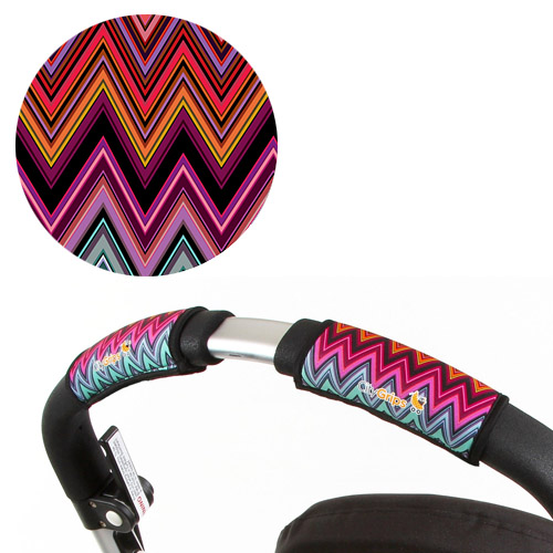 《美國CityGrips》實用&時尚 推車把手套 / 《日本迪士尼》360度旋轉嬰兒推車掛勾