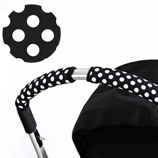 《美國CityGrips》實用&時尚 推車把手套 / 《日本迪士尼》360度旋轉嬰兒推車掛勾