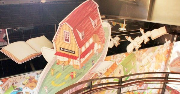 【台中親子旅遊】巨人遺落的魔法書!國美館藝想號夢想飛船