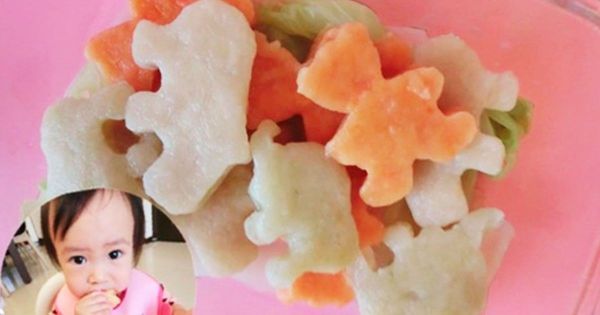 副食品食譜-可愛動物麵疙瘩