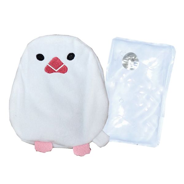 日本 friendshill - 重複使用神奇熱敷袋暖暖包-小白鳥 (12.5x12cm)