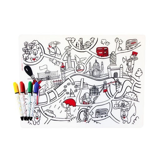 美國Modern Twist餐墊, 學習餐具 