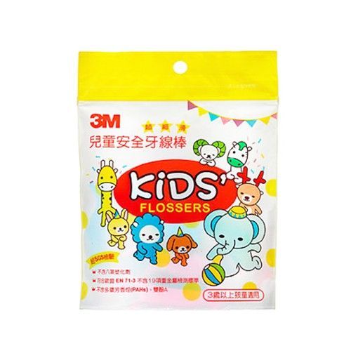 3M兒童安全牙線棒