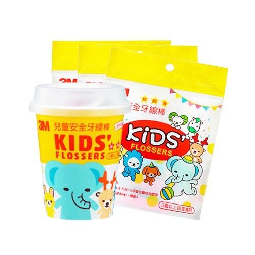3M兒童安全牙線棒