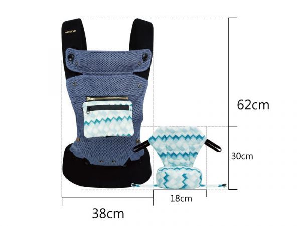 naforye 拉孚兒 - 超零感極度涼爽透氣揹巾-幸運之鑰