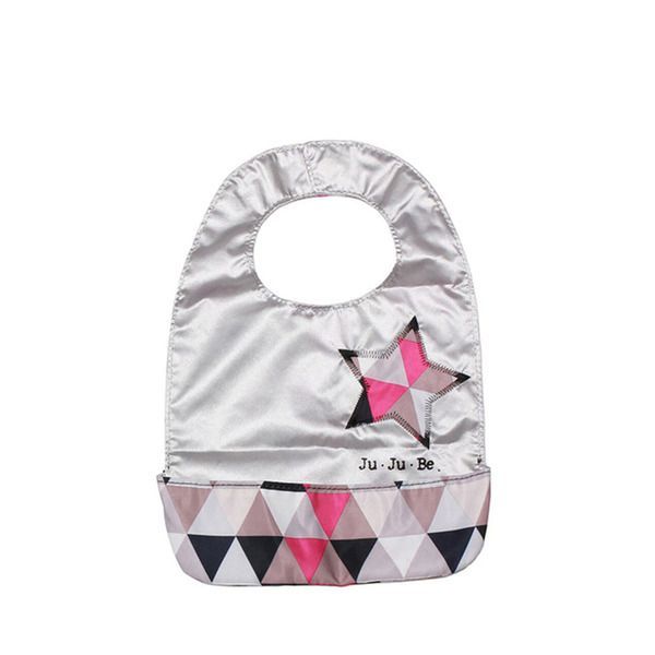 美國 Ju-Ju-Be - Be Neat 嬰兒圍兜-Classic 經典花布系列-Pinky Swear 粉色誓言