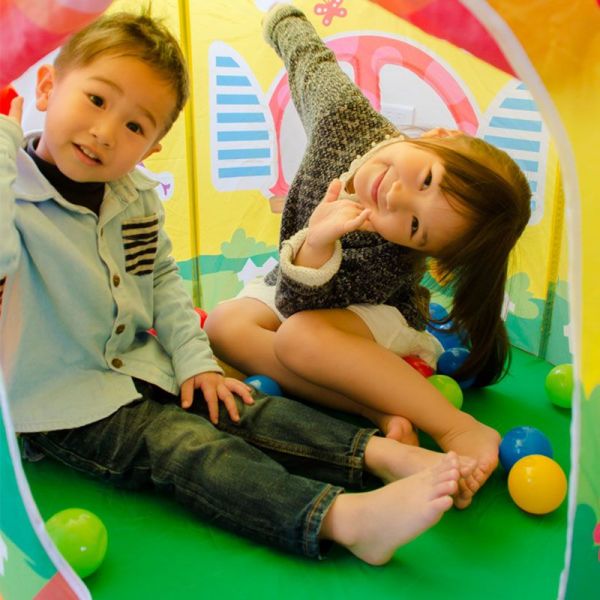 DJ Toys - 長頸鹿遊戲球屋(送30顆海洋球)-送30顆海洋球