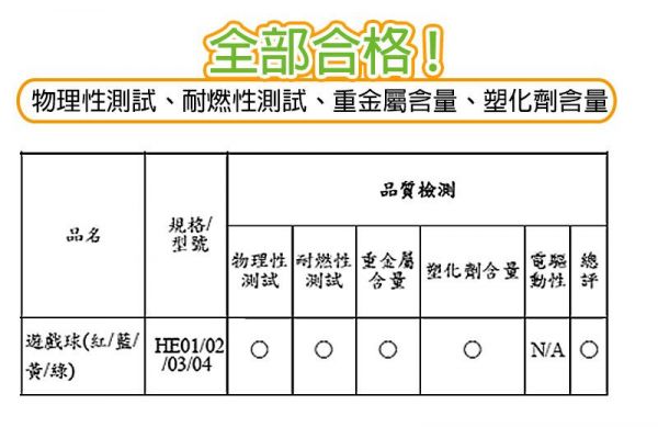 DJ Toys - MIT台灣製100顆彩色遊戲球-100顆7公分遊戲球