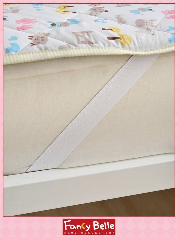 格蕾寢飾 Great Living - 平面式防蟎抗菌吸濕排汗防潑水保潔墊-歡樂農場-加大