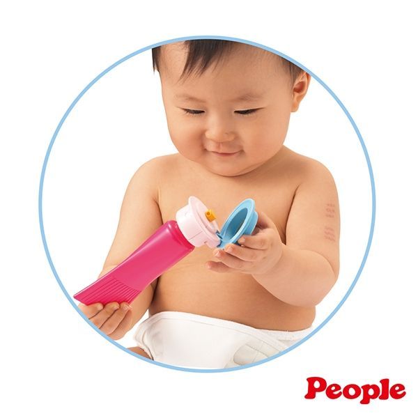 日本 People - 新乳液瓶身咬舔玩具