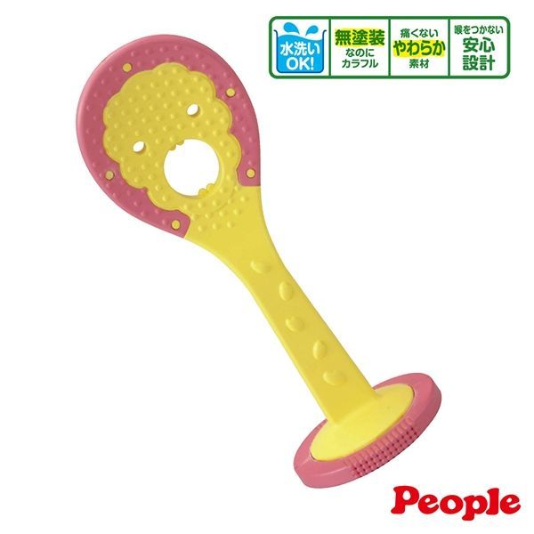 日本 People - 寶寶的飯匙咬舔玩具