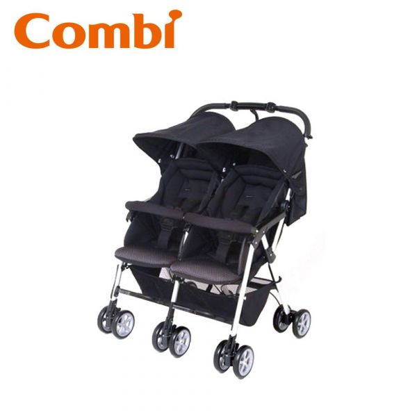 日本 Combi - Spazio Duo雙人手推車-1個月~36個月(體重15kg以下)