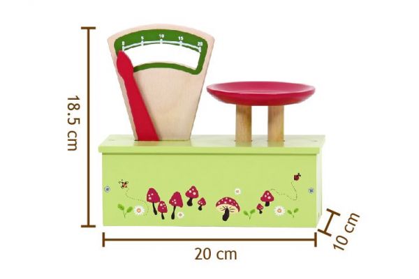 台灣 Mentari - 歡樂蘑菇小磅秤