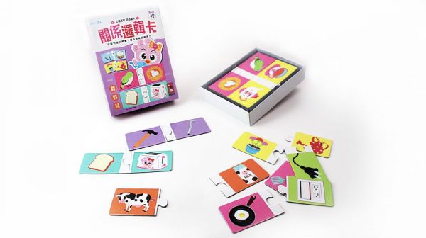 風車圖書 - 企鵝派對遊戲圖卡-關係邏輯卡