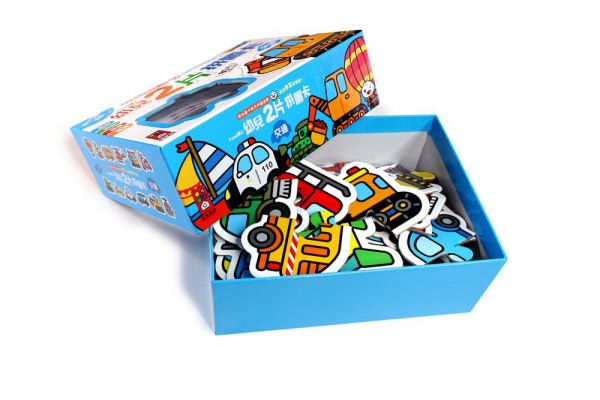 風車圖書 - FOOD超人幼兒2片拼圖卡-交通