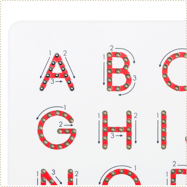 美國 Kid O - 大寫ABC磁球板