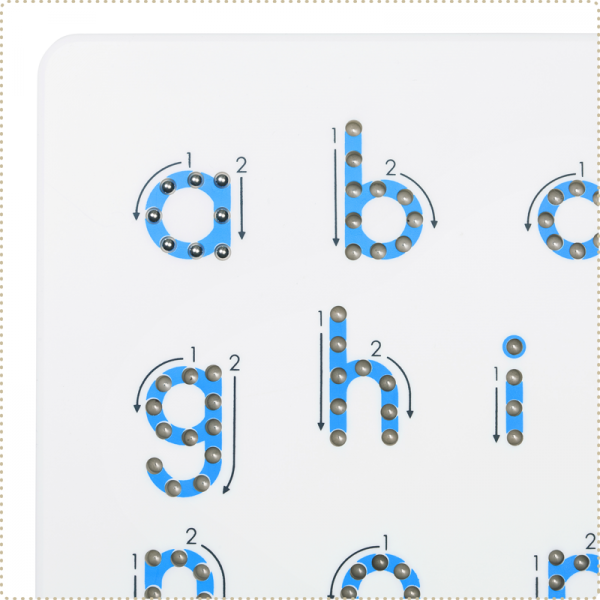 美國 Kid O - 小寫abc磁球板