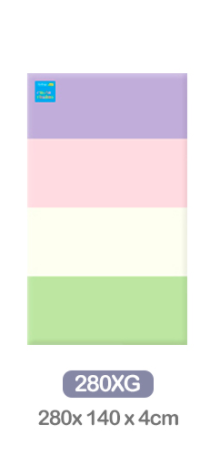 Alzipmat - ECO系列遊戲墊-糖心色系 (XG [280x140x4cm])