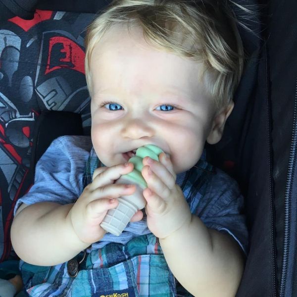 美國 Sweetooth - 環保無毒冰淇淋固齒器-抹茶綠