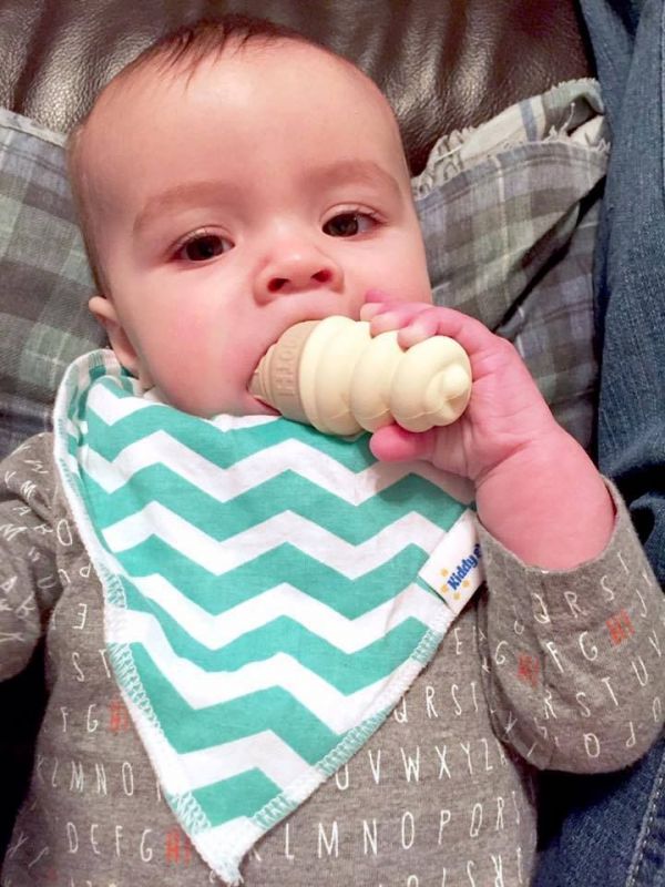 美國 Sweetooth - 環保無毒冰淇淋固齒器-萊姆黃