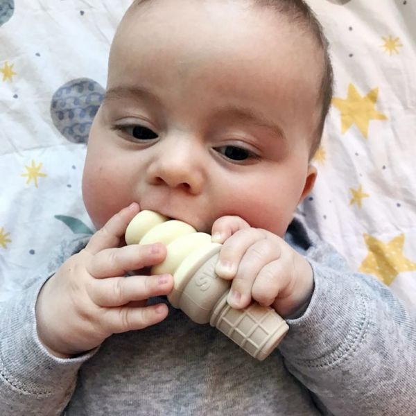 美國 Sweetooth - 環保無毒冰淇淋固齒器-萊姆黃